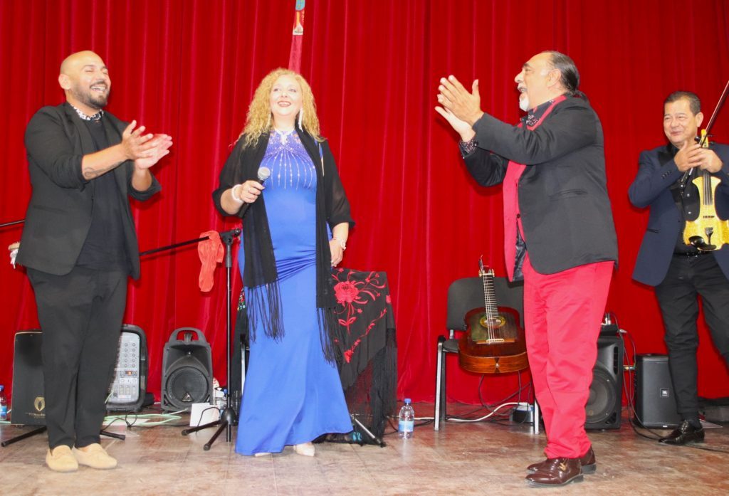 Yaiza conecta con las emociones del arte flamenco.