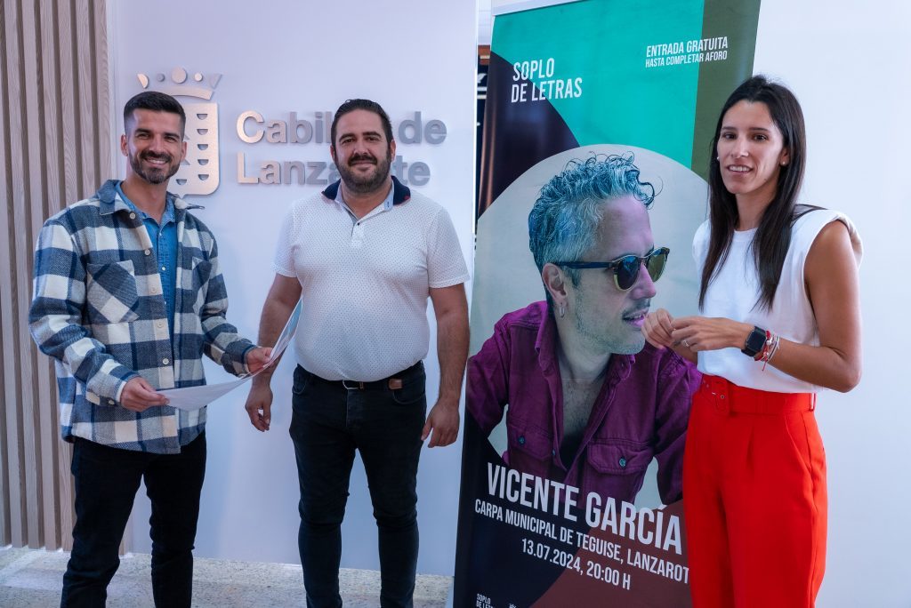 Teguise acoge el concierto de Vicente García, ganador de cuatro Grammy Latino