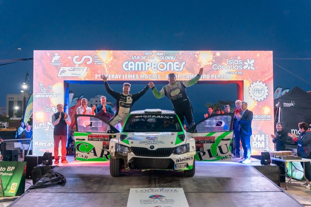 Lanzarote vivió con emoción la XXVI edición del Rallye Isla de Los Volcanes – Trofeo Ciudad de Arrecife