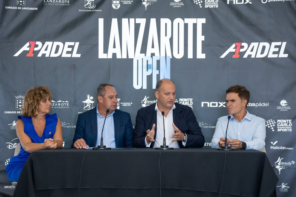 EL A1 PADEL ATERRIZA EN LANZAROTE