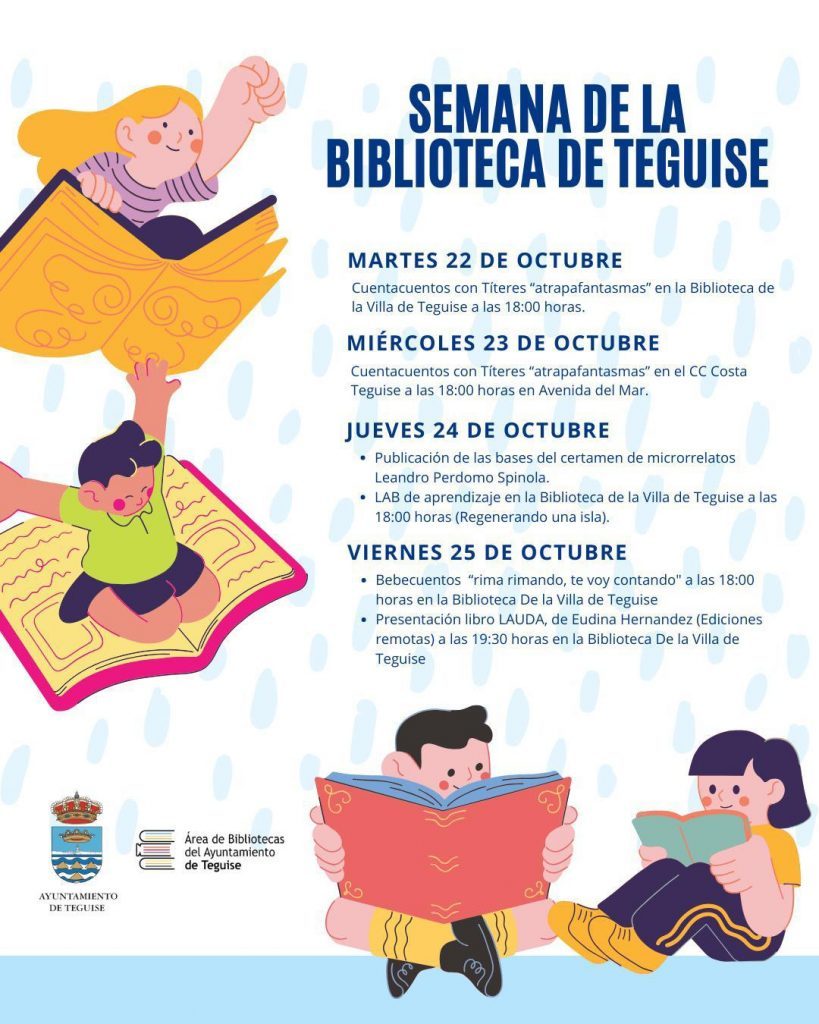 Teguise celebra la ‘Semana de la Biblioteca’ con actividades para todas las edades