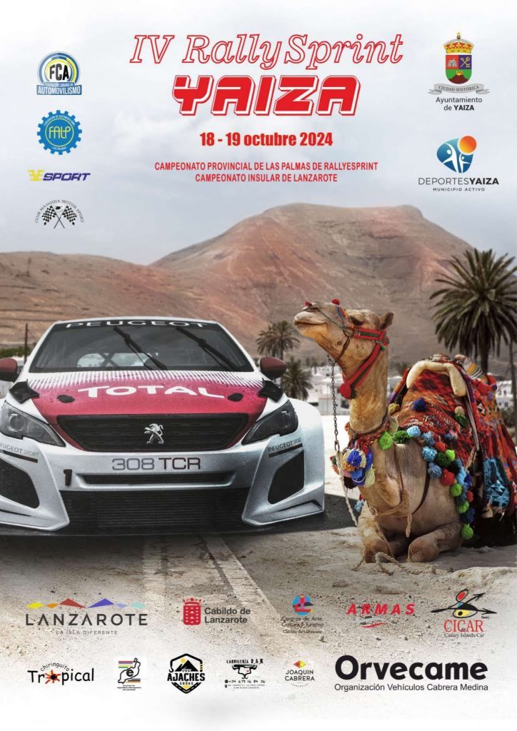 IV Rallyesprint de Yaiza – Penúltima cita del Campeonato Insular de Lanzarote