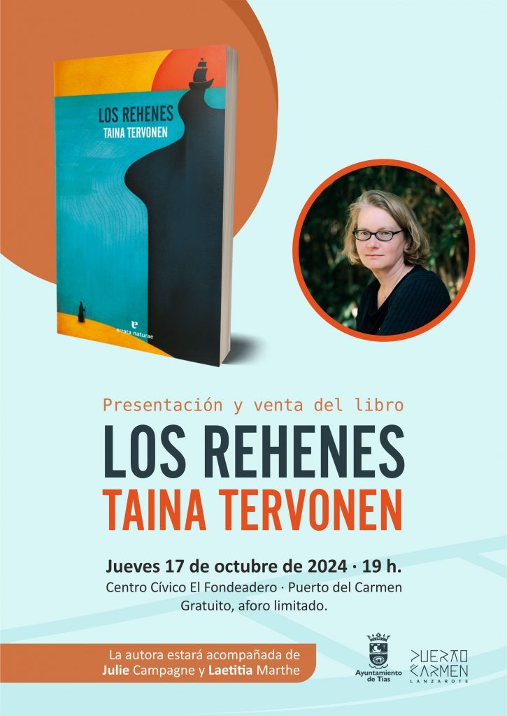 Taina Ternoven presenta su libro `Los rehenes´ en El Fondeadero, Puerto del Carmen