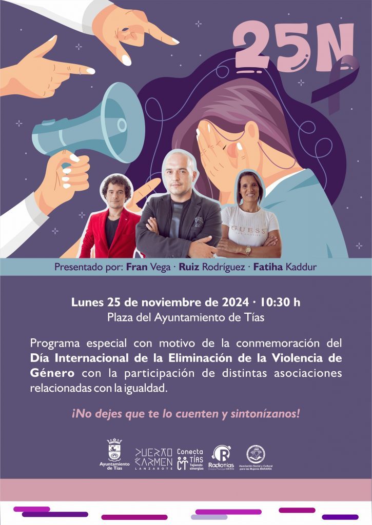 Tías celebra el Día Internacional de la Eliminación de la Violencia de Género
