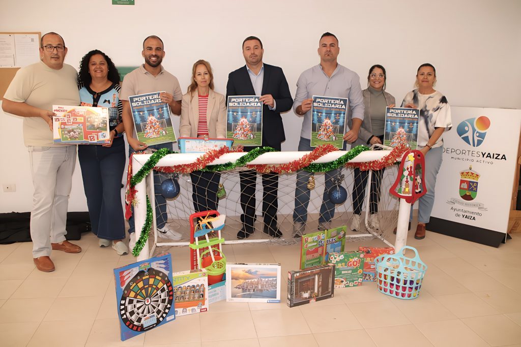 Yaiza abre su portería solidaria hasta el 18 de diciembre