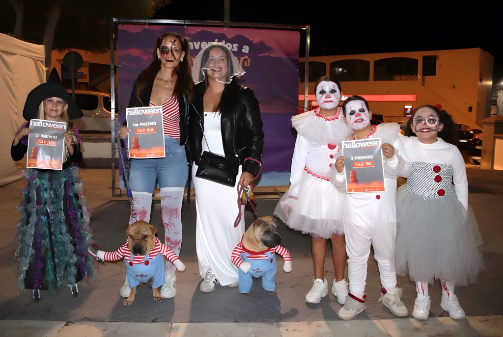 Playa Blanca vive una entretenida jornada de halloween
