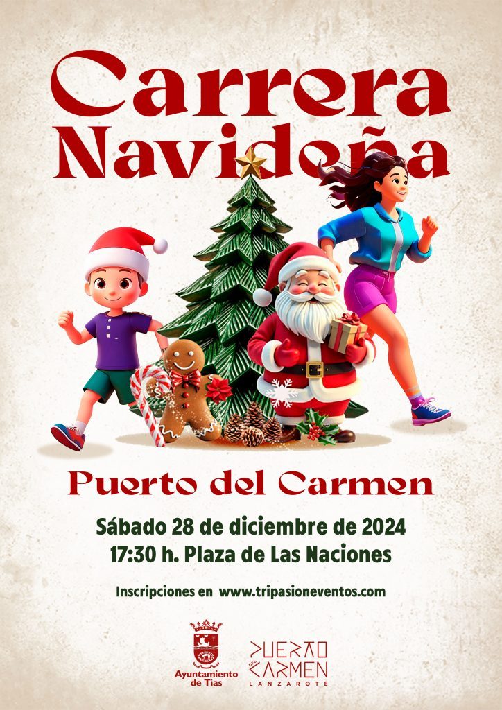 Tías da la bienvenida al Año Nuevo con música y fuegos artificiales en Puerto del Carmen