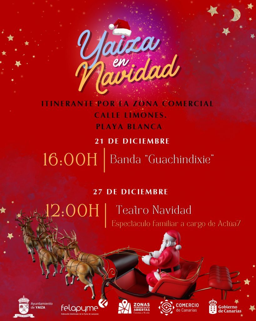 Yaiza reorganiza las actividades festivas suspendidas por mal tiempo