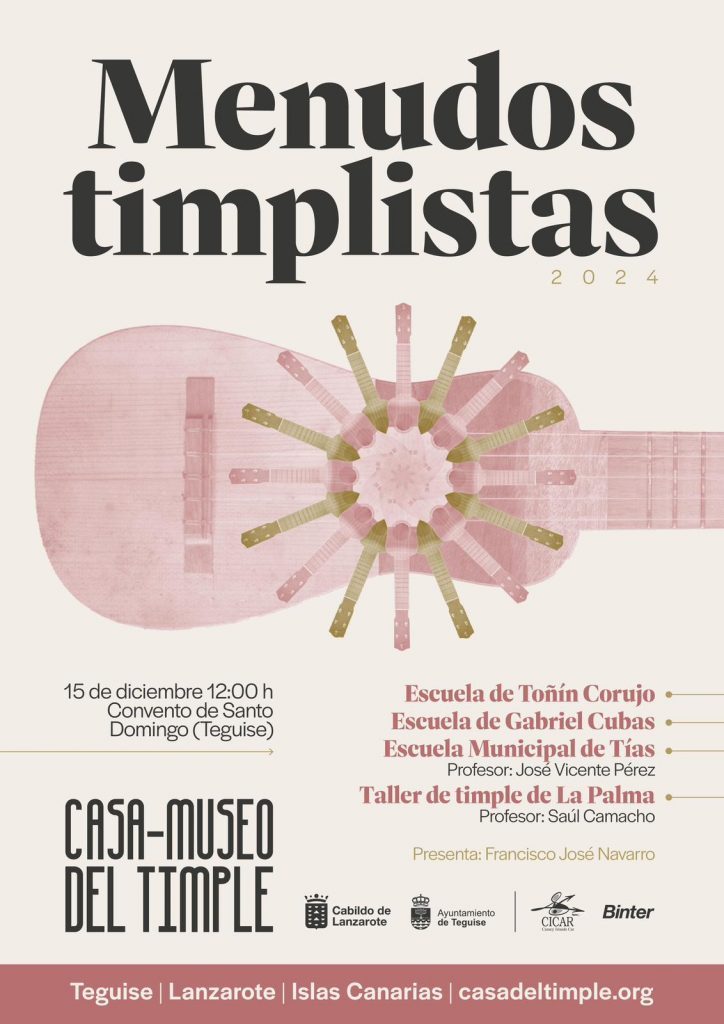 Teguise clausura la programación de la Casa Museo del Timple 2024 con el acto ‘Menudos Timplistas’