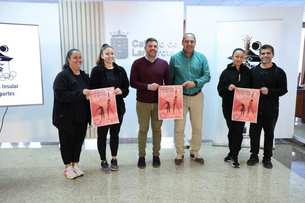 Lanzarote acoge una nueva edición del Festival de Navidad de Gimnasia con 800 deportistas