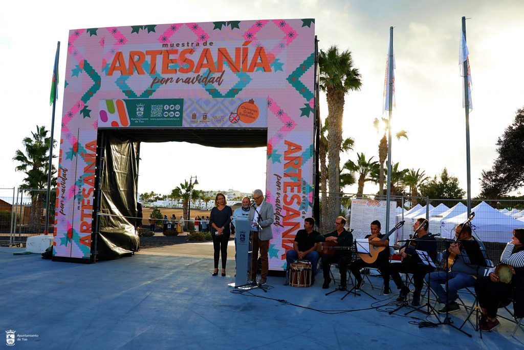 Arranca la II Muestra de Artesanía Navideña más grande de Lanzarote
