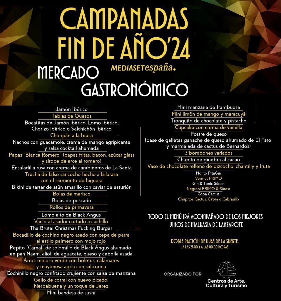 Sabor, tradición y variedad en el Mercado Gastronómico en la fiesta de las Campanadas del Castillo de San José