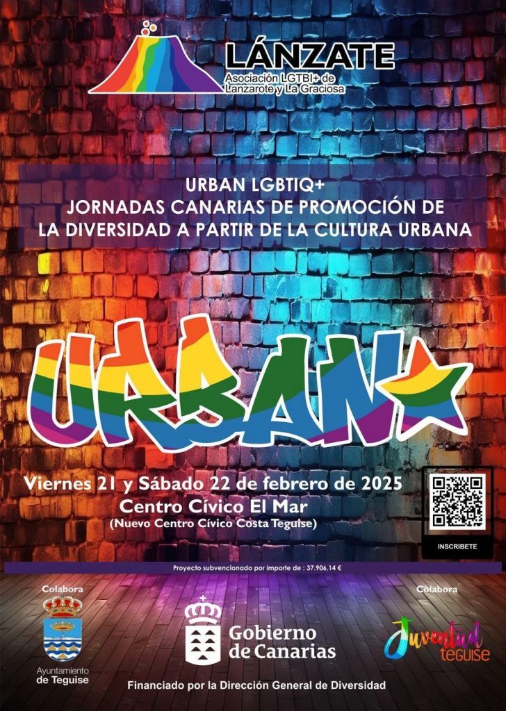 El Ayuntamiento se suma a la celebración del ‘URBAN LGTBIQ+’, que fusiona cultura urbana y diversidad en Costa Teguise