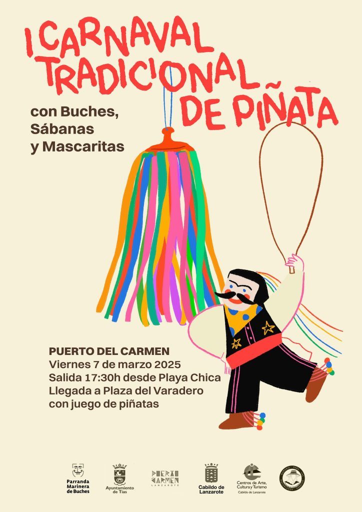 Puerto del Carmen celebra hoy el Carnaval con un coso tradicional de piñata y el concierto de Joseph Fonseca