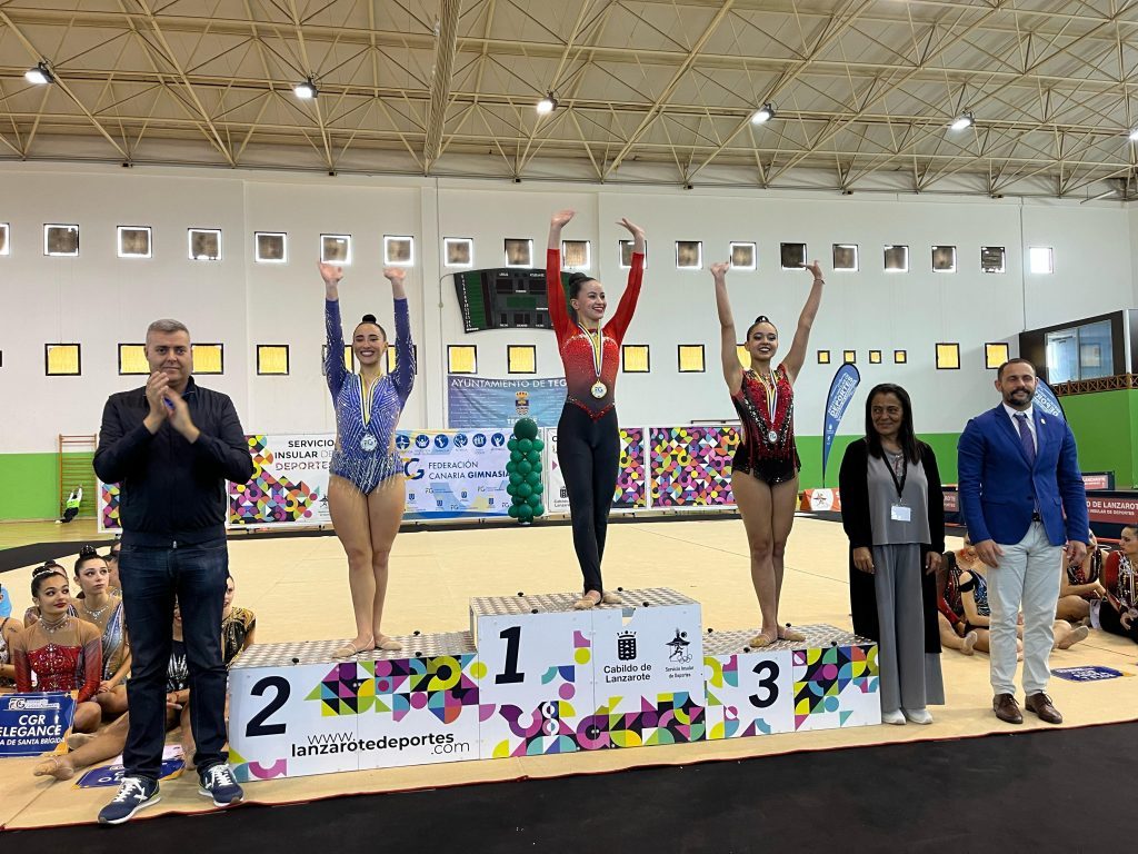 Éxito rotundo del Campeonato de Canarias de Gimnasia celebrado en Lanzarote