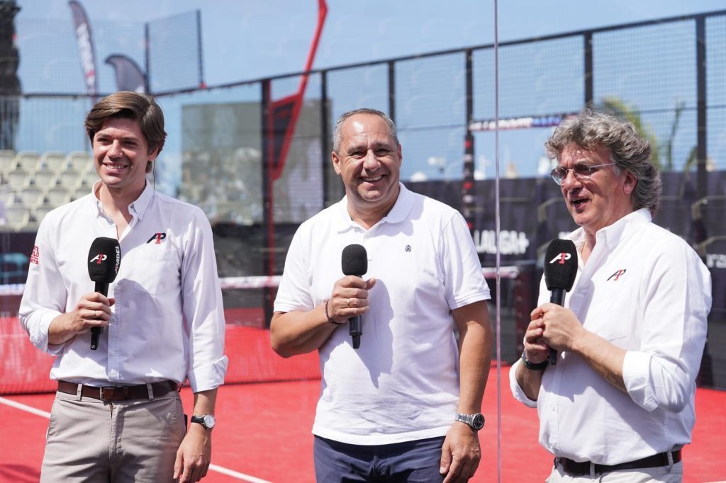 El Servicio Insular de Deportes celebra el asentamiento del torneo A1 Pádel en Lanzarote