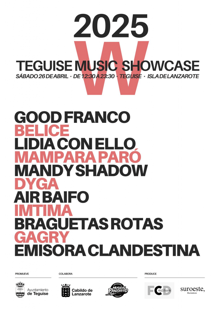 El casco histórico de La Villa acoge la duodécima edición de ‘Teguise Music Showcase’