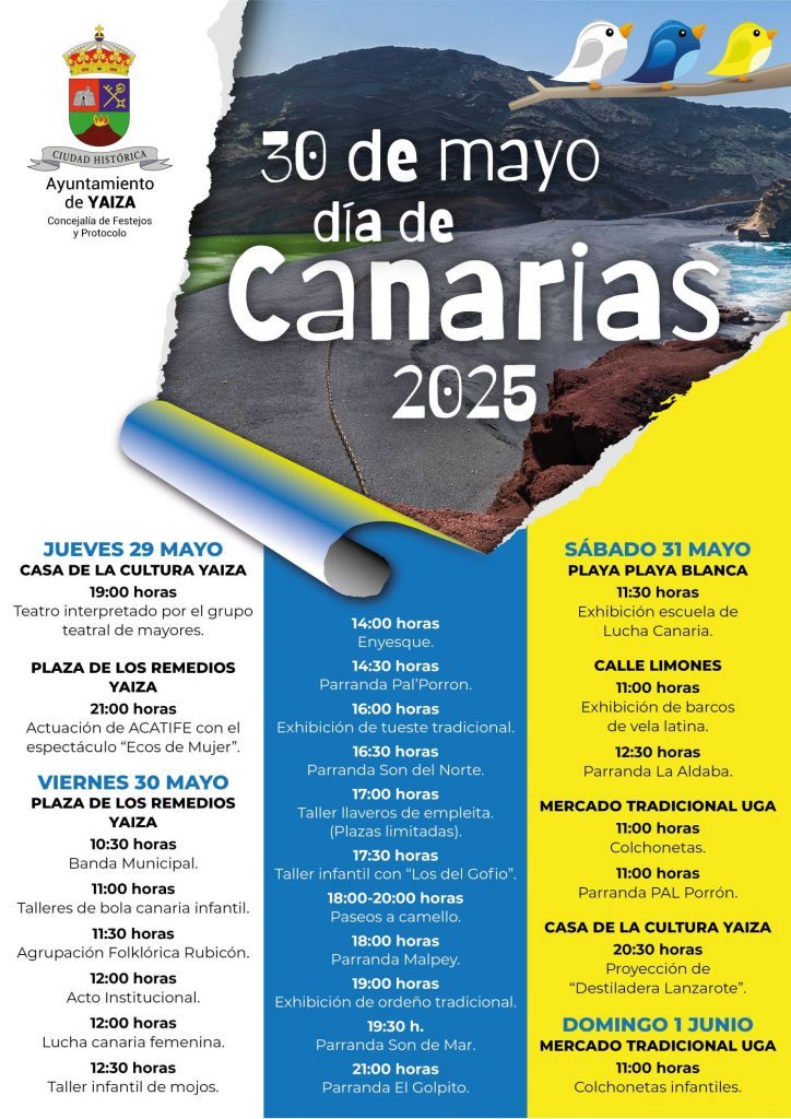 Programa Día de Canarias en Yaiza