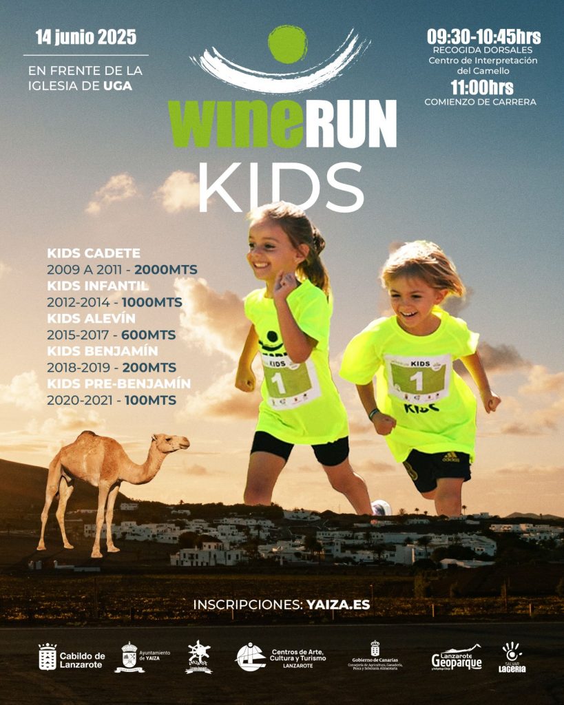 Yaiza abre inscripciones para la Wine Run Kids