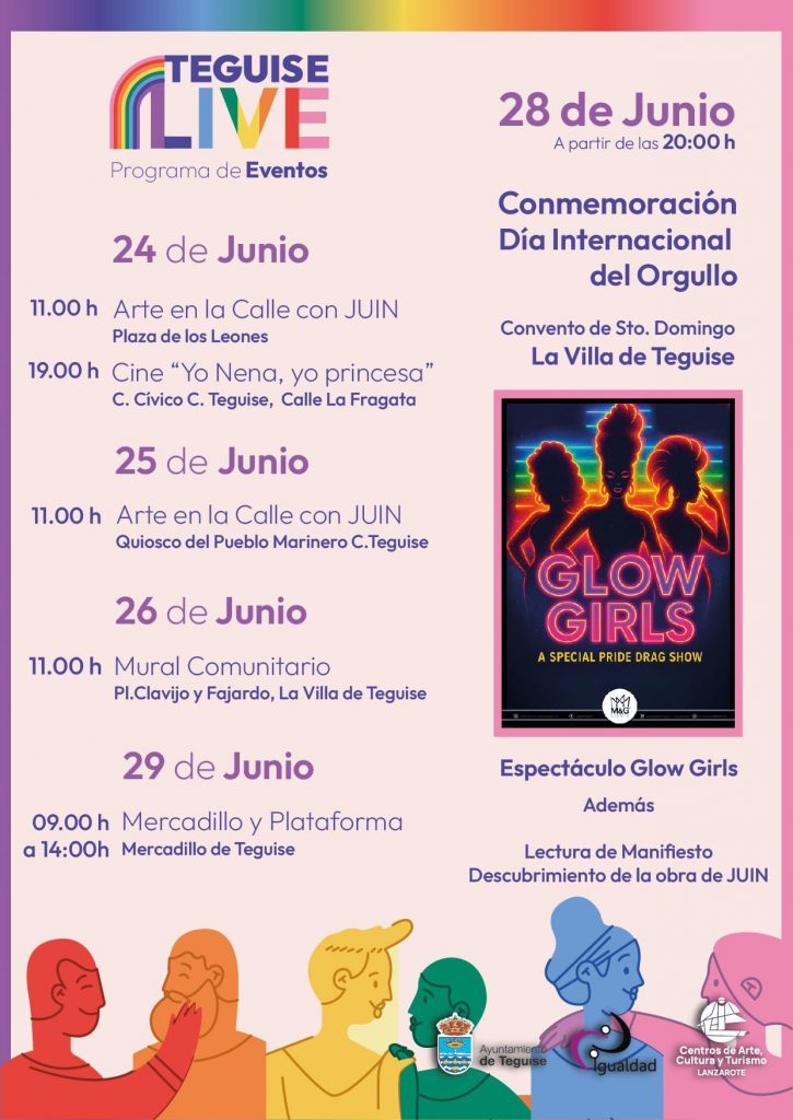 ‘Teguise Live 2025’ conmemora el Día Internacional del Orgullo LGTBIQ+