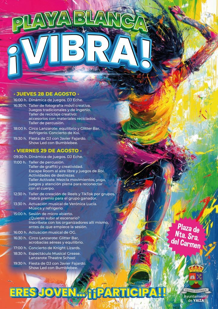 Playa Blanca Vibra agita el verano con dos días que ‘molan’