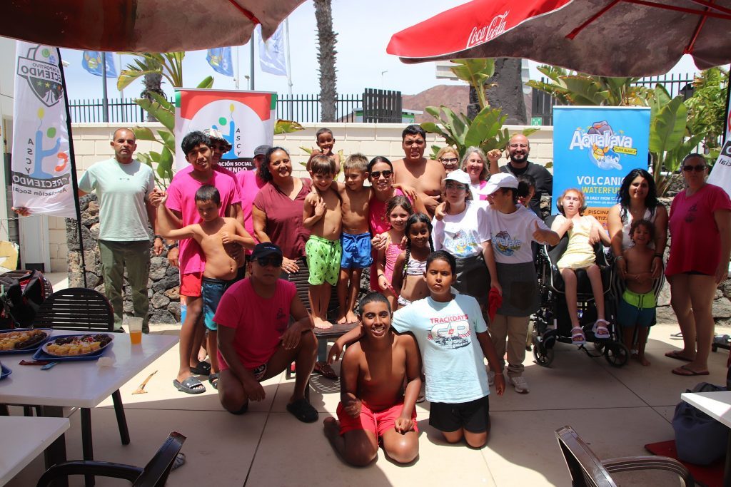 Creciendo Yaiza disfruta de su programa de ocio inclusivo durante el verano