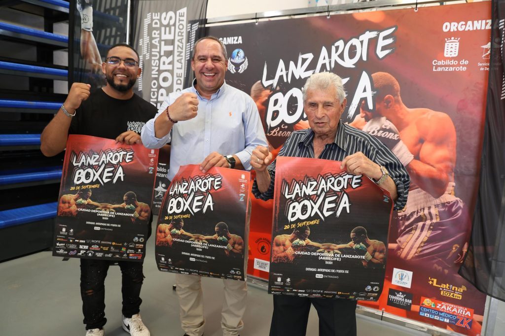 La Ciudad Deportiva acoge la primera edición del evento “Lanzarote Boxea”