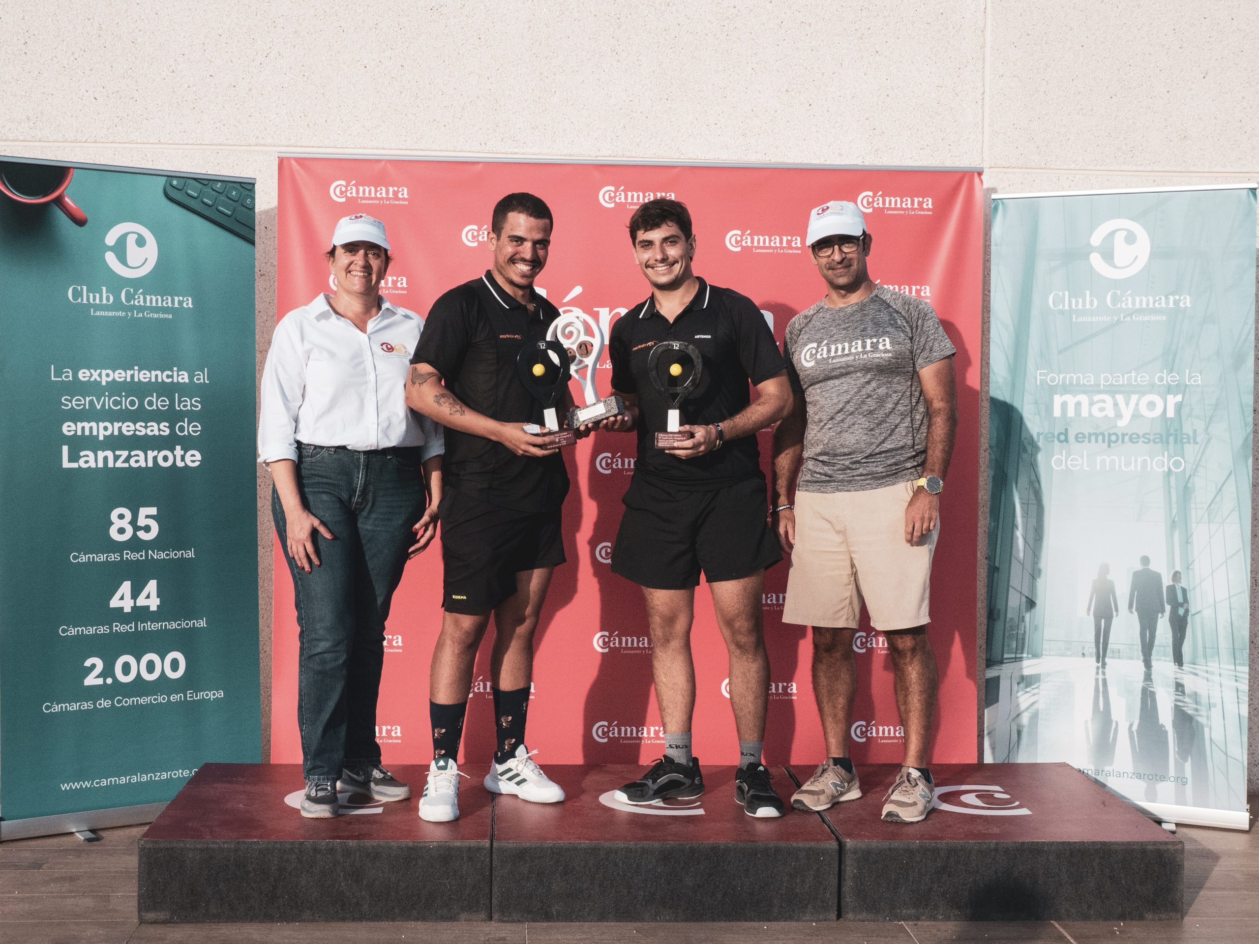 Éxito del I Torneo de Pádel Club Cámara Lanzarote y La Graciosa