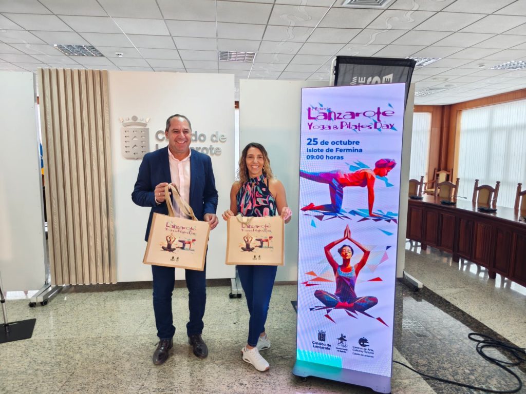 El Servicio Insular de Deportes presenta la segunda edición del Lanzarote Yoga & Pilates Day