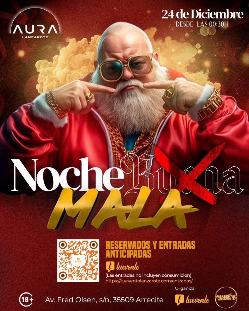 Noche buena mala 2025 Discoteca Aura