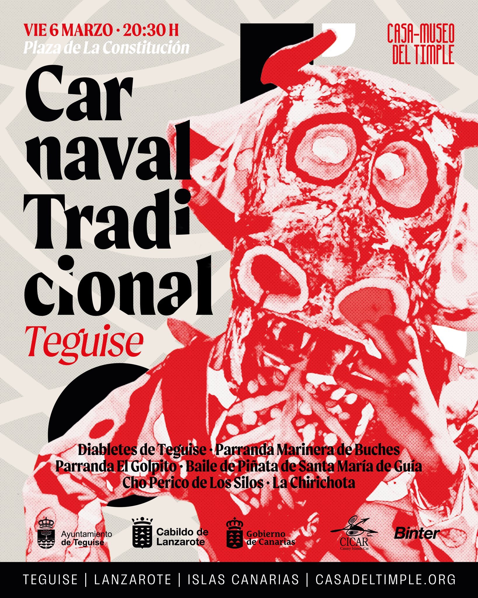 El Carnaval Tradicional regresa a la Villa con más de una década de trayectoria y la participación de agrupaciones de varias islas