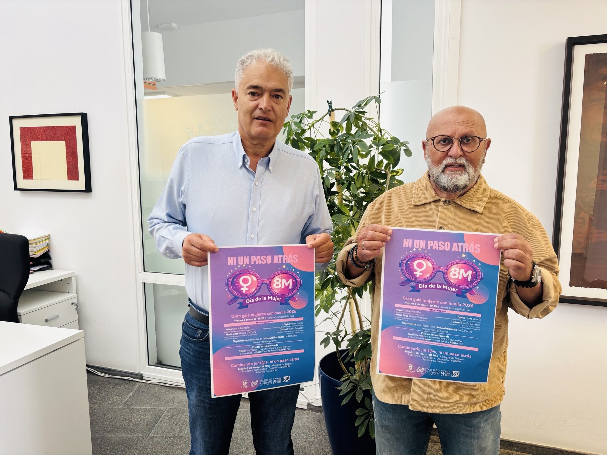 Tías celebrará la gala de Mujeres con Huella con el reconocimiento al deporte y a la agente policial más antigua