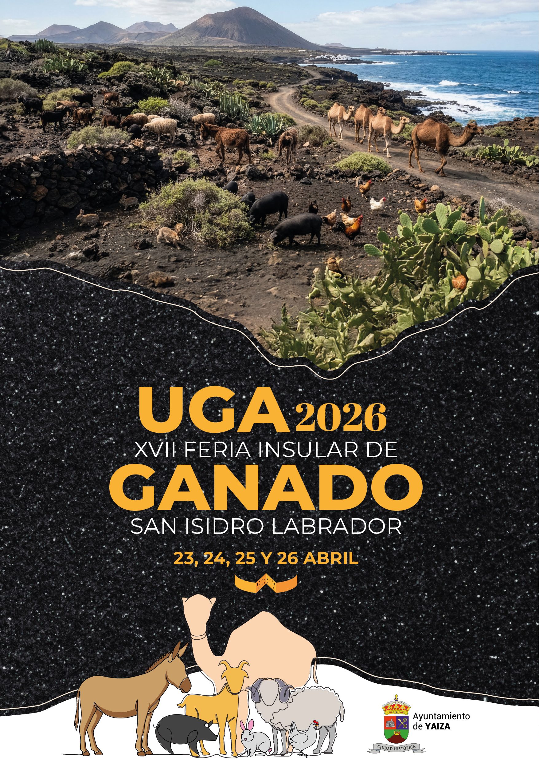 Uga invita a los cuatro días de su Feria Insular de Ganado