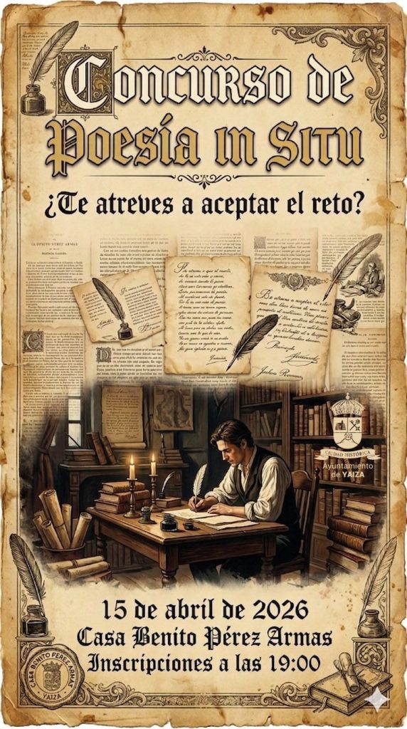 El concurso de poesía in situ abre este miércoles la semana de las letras en Yaiza