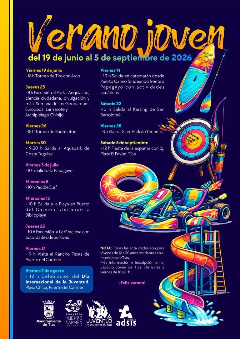 19 jun Verano Joven 2026