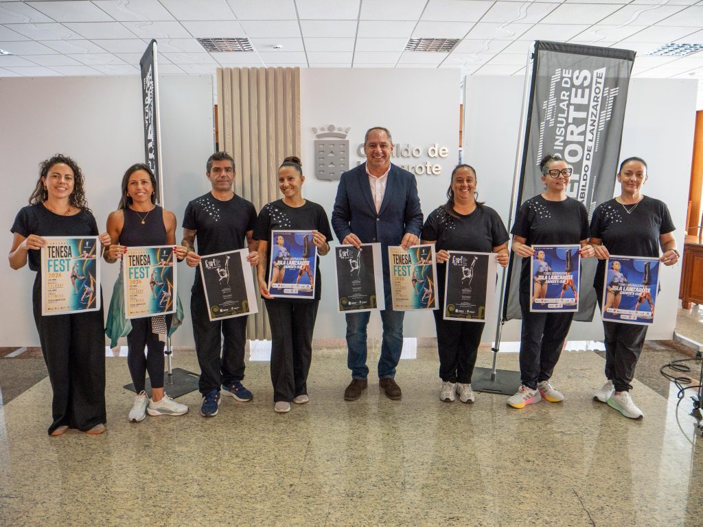 El Servicio Insular de Deportes presenta el XXXI Festival de Gimnasia Isla de Lanzarote “Lolina Curbelo”