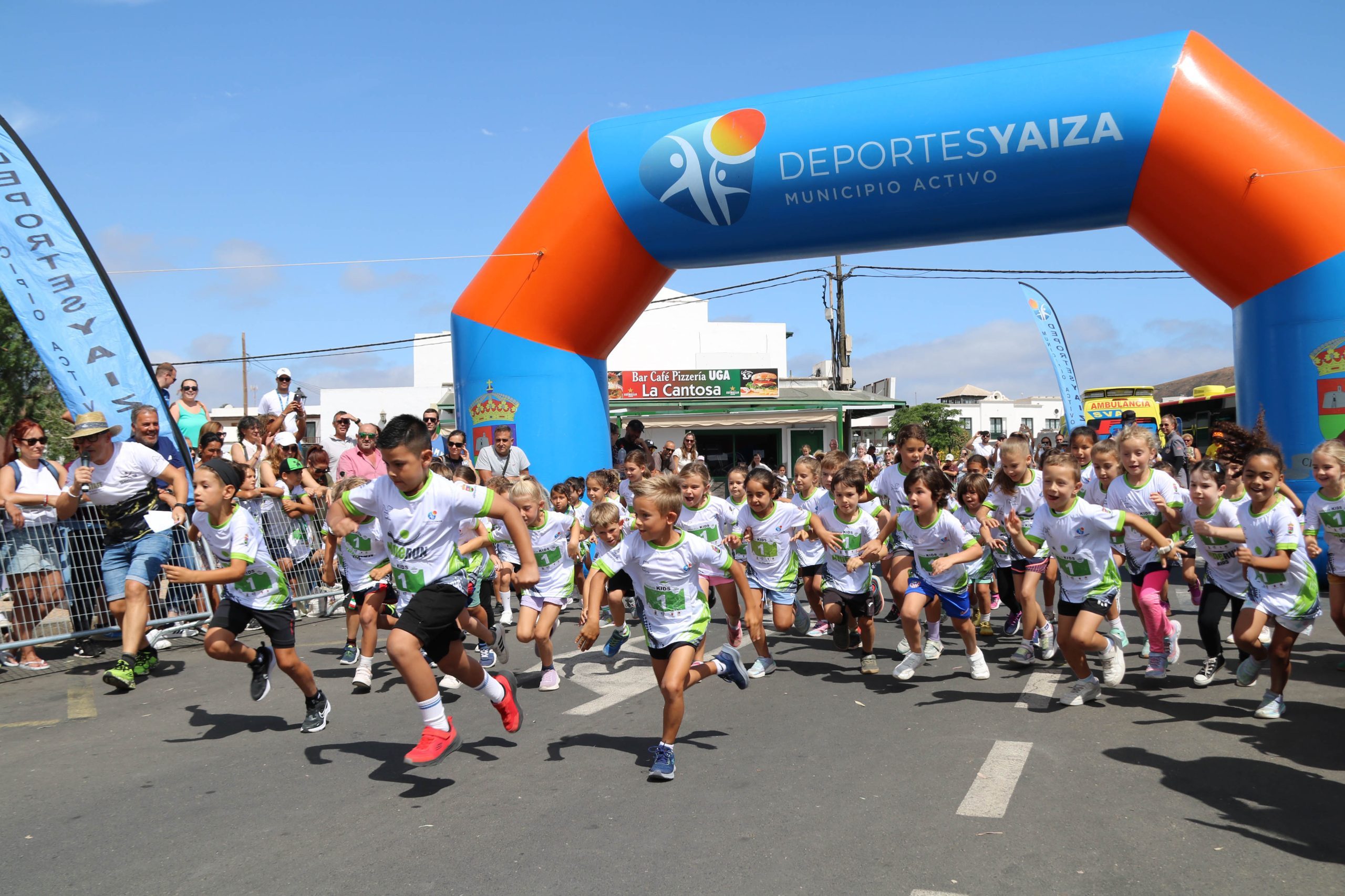 La Wine Run Kids desata la alegría en las calles de Uga