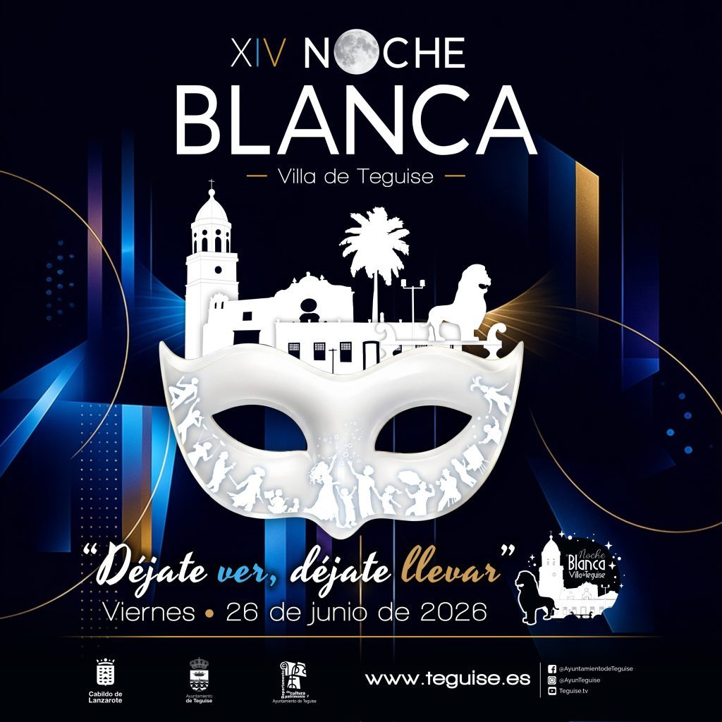 El Ayuntamiento de Teguise presenta la programación de la Noche Blanca 2026