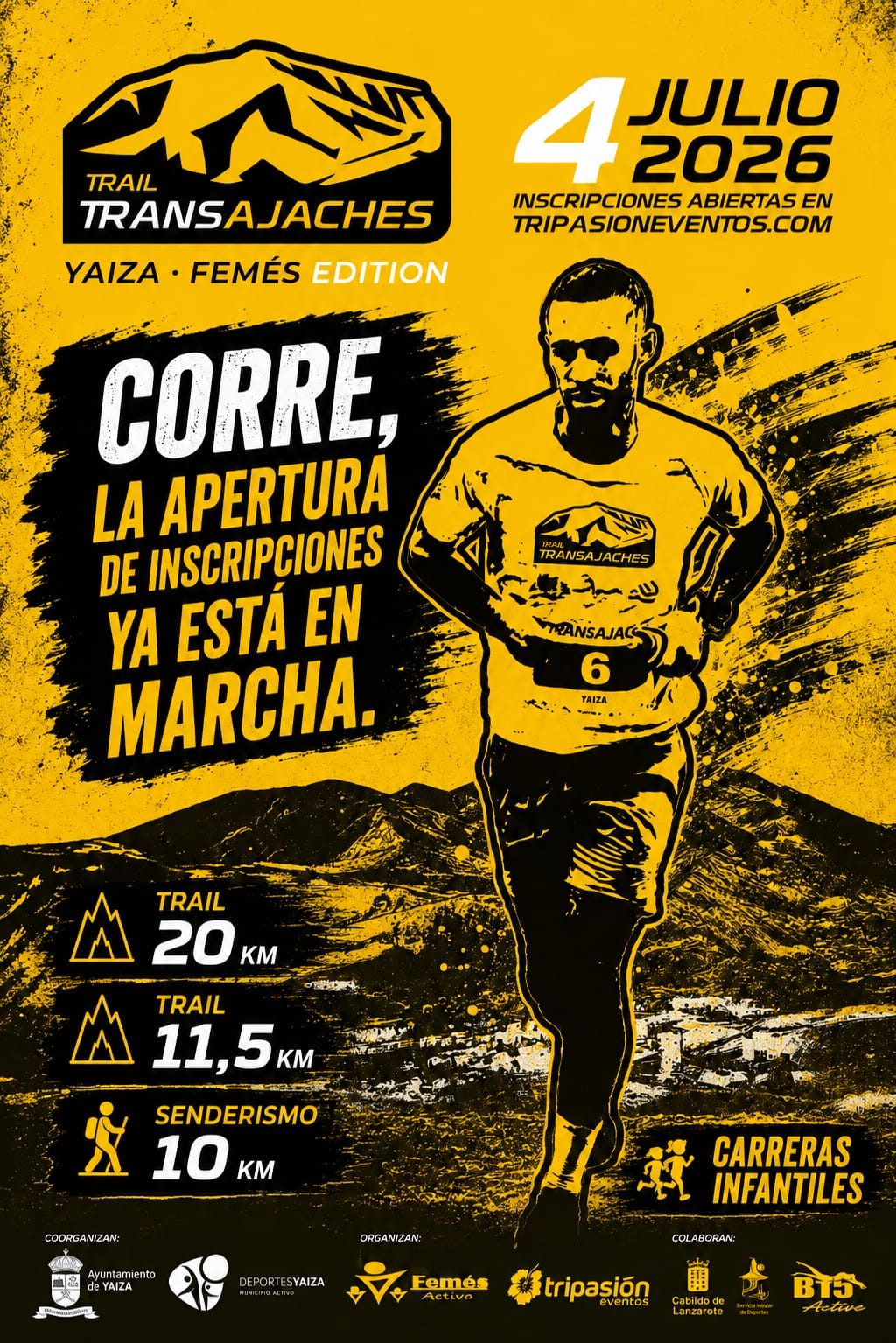 La Transajaches Trail vuelve el 4 de julio con nuevos retos y emociones