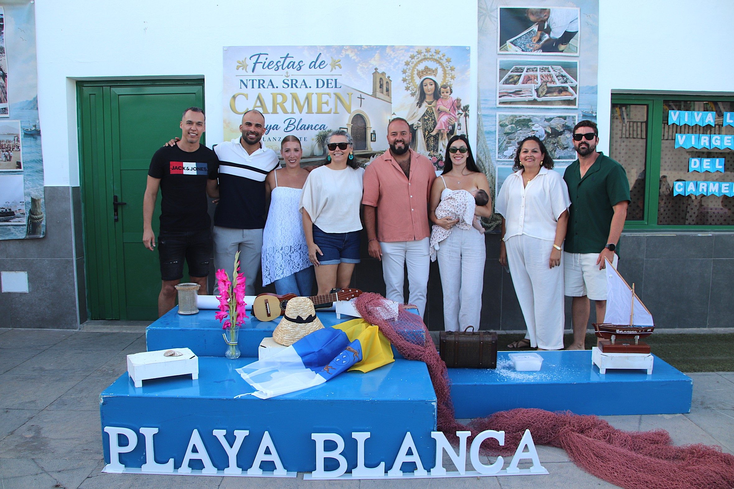 Playa Blanca confraterniza alrededor de su historia