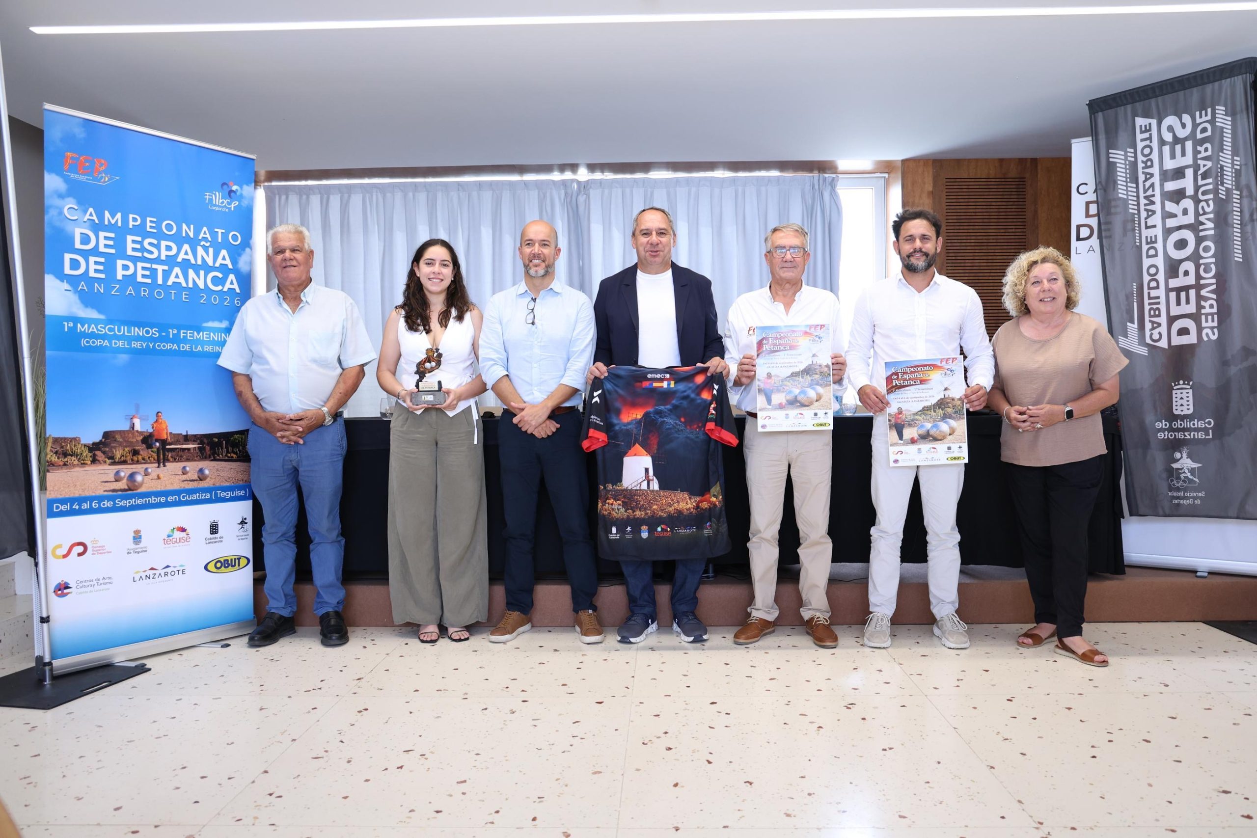 El Servicio Insular de Deportes ultima los detalles para albergar el Campeonato de España Petanca