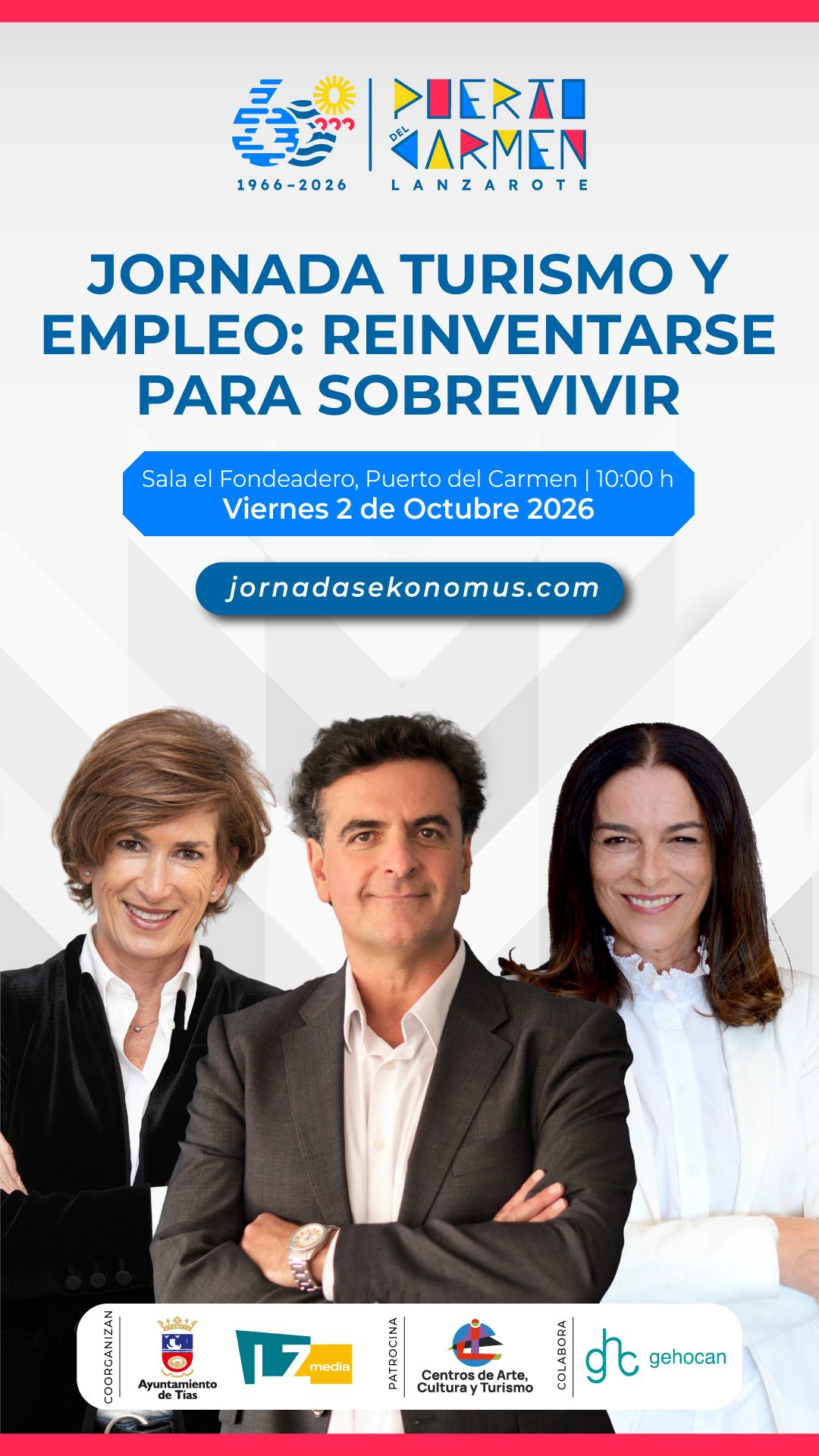 Jornada “Turismo y Empleo: Reinventarse para sobrevivir” | 2 de octubre de 2026