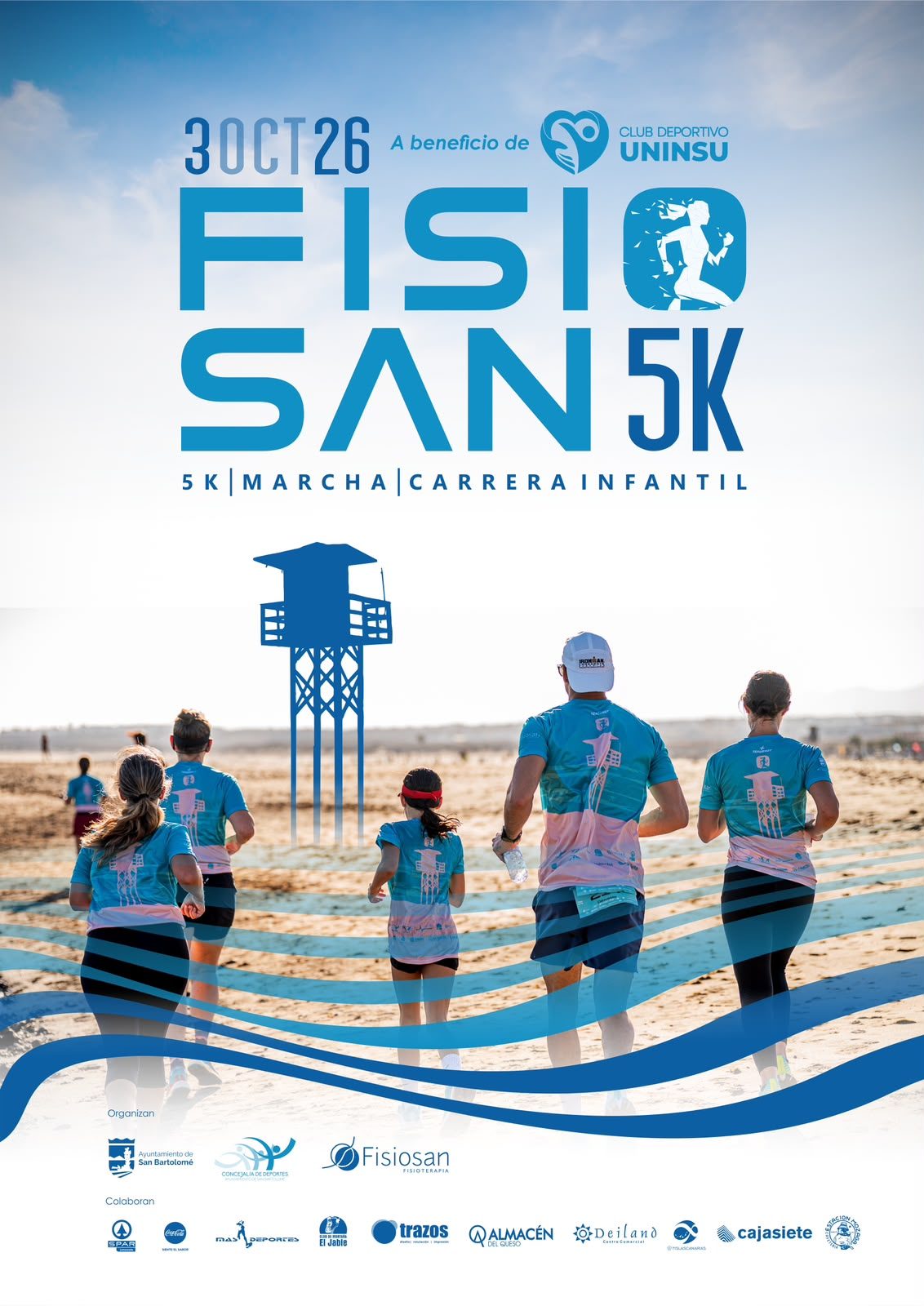 La Fisiosan 5K vuelve a Playa Honda con el deporte adaptado  como gran protagonista