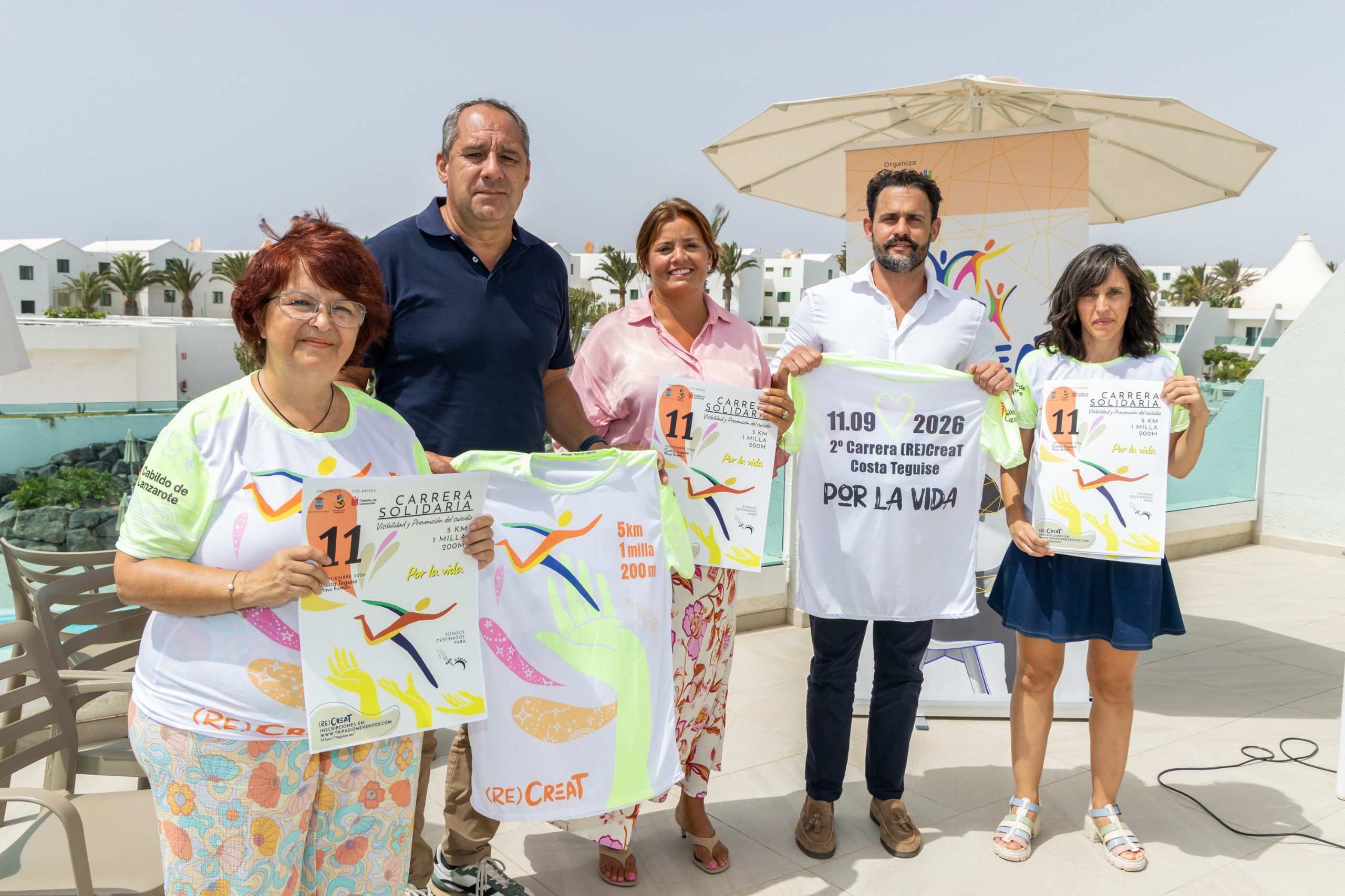 Teguise impulsa la II Carrera Solidaria “Por la vida” para sensibilizar sobre el suicidio