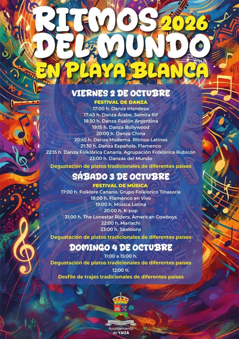 Programa Ritmos del Mundo 2026