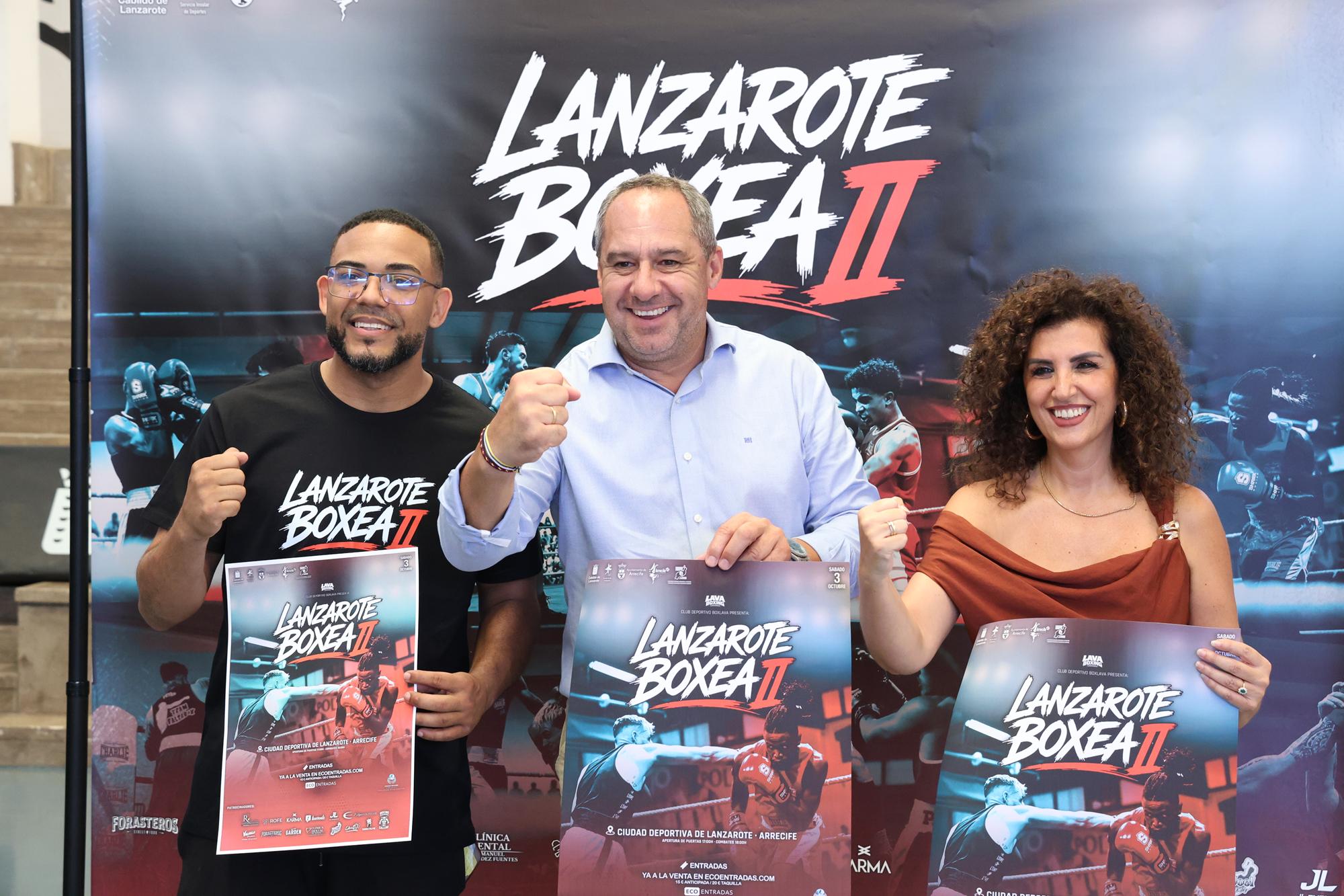 El Terrero Heraclio Niz acoge la segunda edición de la velada Lanzarote Boxea