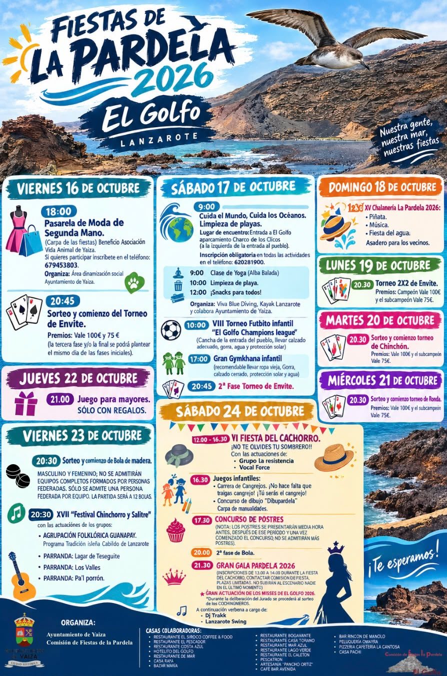 El Golfo tiene por delante dos semanas de fiestas
